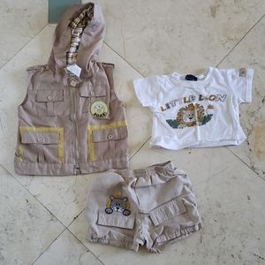 Safari matching outfit